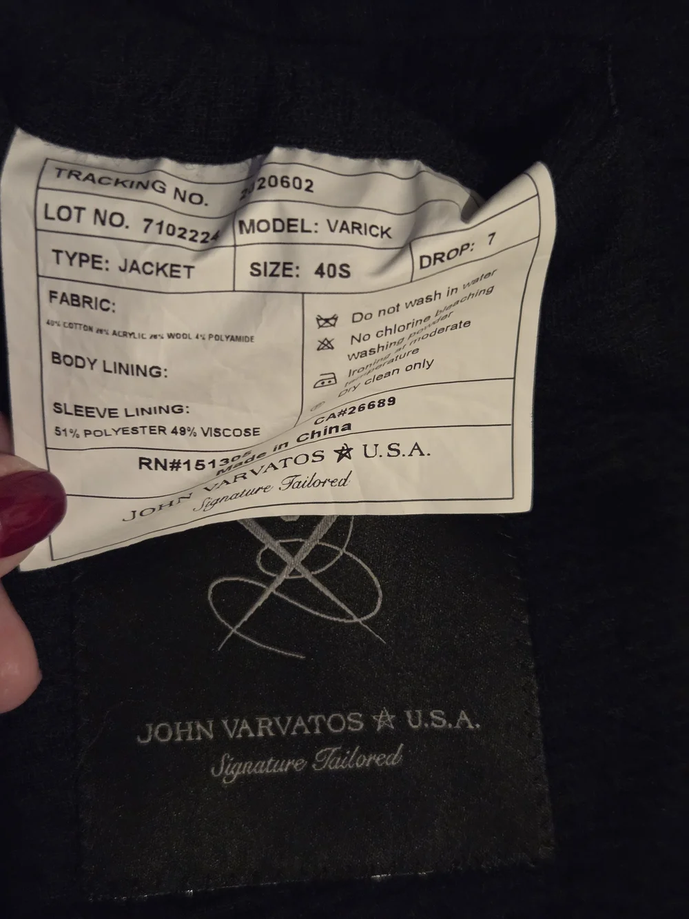 John Varvatos john varvatos